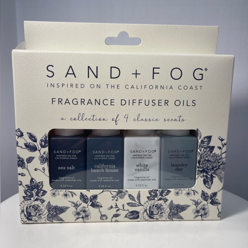 SAND + FOG Fragrance Diffuser Oils Set of 4 - NWT **
